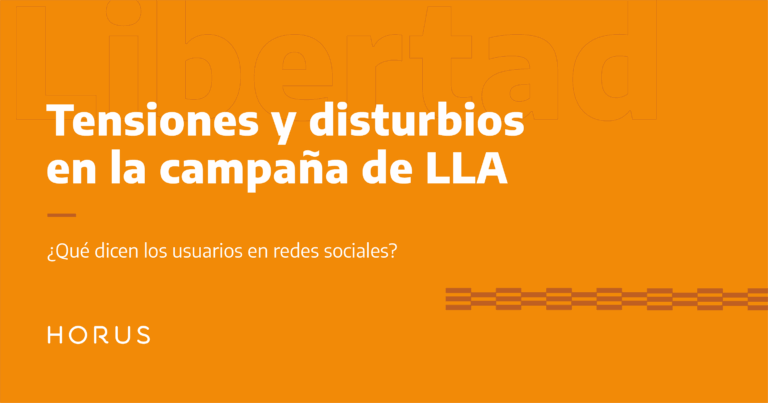 Tensiones y disturbios en la campaña de LLA